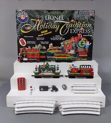 Lionel 7-11000 Holiday Tradition Express G Gauge Steam Starter Train Set EX/Box • $248.96