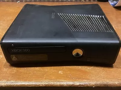 Microsoft Xbox 360 S Console - Black (1439) Red Ringed. W/ Hdd Just Console • $15