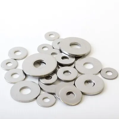 £1.40 • Buy Penny Repair Washers A2 Stainless Steel For Bolts And Screws M4 M5 M6 M8 M10 M12