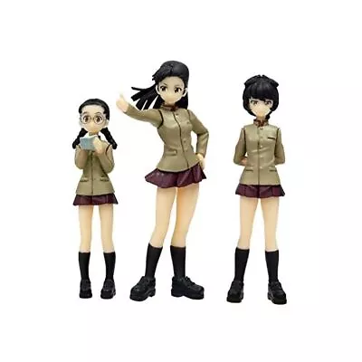 GIRLS Und PANZER Das FINALE 1/35 Chihatan School Figure Set Uniform Ver. Kit JP • $96.71