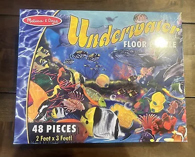 Melissa & Doug Underwater Floor Puzzle 48pcs - BNIB - Sealed • $22.99