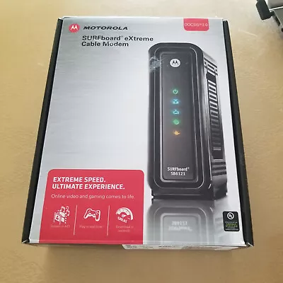 Motorola Surfboard SB6121 DOCSIS 3.0 Extreme Cable Modem High Speed Gaming • $15