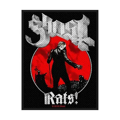 £3.99 • Buy Officially Licensed Ghost Rats Sew On Patch- Music Merch Band Rock Patches M117