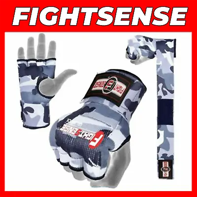 Boxing Gel GlovesMMAGrappling Gloves With Hand WrapsInner GlovesUFC New • $7.99