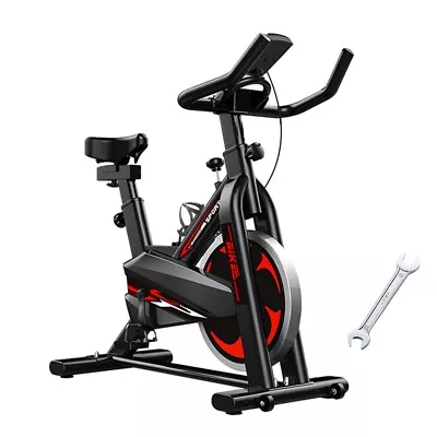 Spin Bike Flywheel Commercial Gym Exercise Home Fitness Red Indoor Cycling • $199