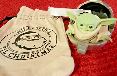 Hallmark The Child Baby Yoda Star Wars Mandalorian Ornament & Gift Bag 2 Piece • $19.90