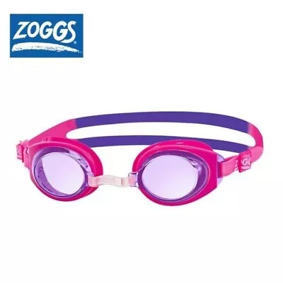 Zoggs Ripper Junior Kids UV Anti Fog Swimming Goggles (6-14 Years) Pink/Purple • £12.98