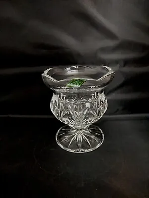 $29.99 • Buy Shannon By Godinger Crystal Footed Pedestal Bowl Czech Republic Lead Crystal