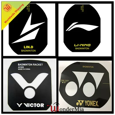 LI-NING YONEX VICTOR LIN DAN For Badminton Racquet String Logo Stencil Mark Card • $15.85