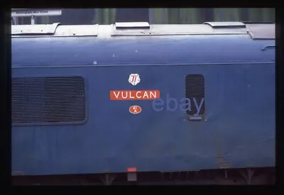 ORIGINAL 35mm Slide - Class 45/1 Unofficial Name 'Vulcan' W/10:10 Scarborough - • $4.35