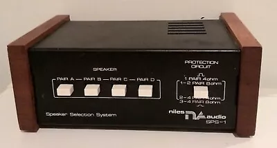 Niles Audio SPS-1 Speaker Selection Switching System W/ Amp Protection Circuit • $19.64