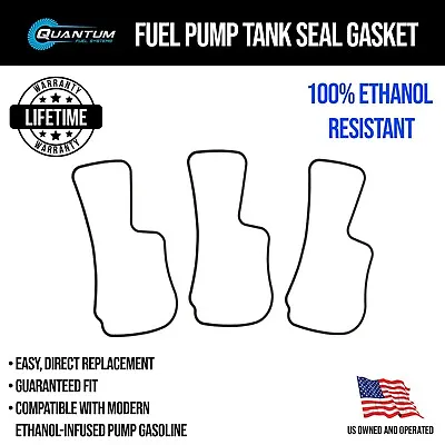 QFS Fuel Pump Tank Seal [3] 02-10 Mercury Marine 898101T67 30HP 40HP 50HP 60HP • $17.98