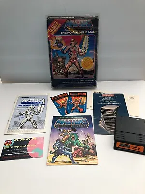 MASTERS OF THE UNIVERSE POWER OF HE-MAN Intellivision Game 100%Complete CIB MOTU • $274.99