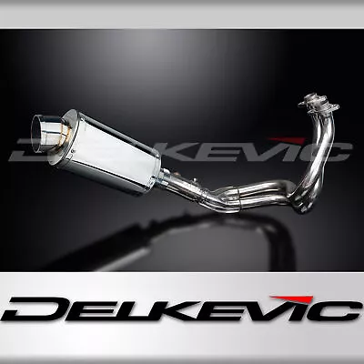 KAWASAKI KLE650 VERSYS 2007-14 FULL EXHAUST 225mm STAINLESS OVAL SILENCER • £259.99