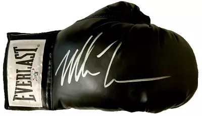 Mike Tyson Signed Right Black Everlast Glove Mike Tyson Exclusive Hologram • $124.99