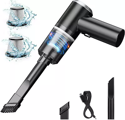 $23.99 • Buy Powerful Car Vacuum Cleaner, Portable Wet&Dry Handheld Strong Suction Car Vacuum