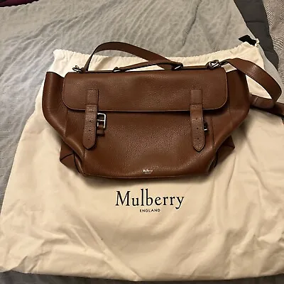 Mulberry Men’s Leather Oak Chiltern Weekend Bag RRP £1500- Authentic • £750