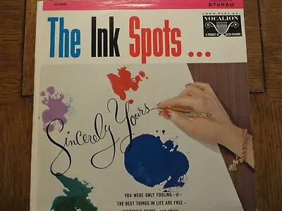 The Ink Spots – Sincerely Yours - Vocalion VL 73606 Vinyl LP VG/VG+!!! • $15.96