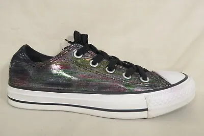 $25.54 • Buy Converse All Star Chuck Taylor Womens 6 Sparkle Knit Hologram Shimmer Sneakers