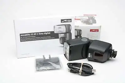 Metz Mecablitz 52 AF-1 Digital Shoe Mount Flash For Sony Cameras Mint- Boxed • $130.15
