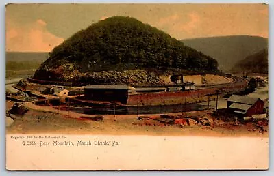 Mauch Chunk Pennsylvania~Birdseye Bear Mountain~Railroad~Rotograph~c1905 Postcar • $8.99