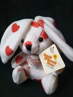 Ronald McDonald House Valentine's Day Beanie Bunny 1 Of 1000 #177 McDonald's • $24.95