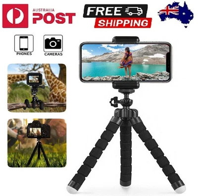 $8.99 • Buy Flexible Holder Octopus Tripod Bracket Stand Mount Monopod Digital Camera Phone