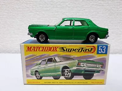 (New) Matchbox - #53 Ford Zodiac • $8.50