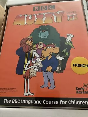 BBC MUZZY FRENCH LANGUAGE COURSE FOR CHILDREN LEVELS 2 Vhs Cassette Vintage New • $15.16