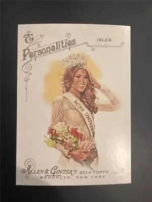 2014 Topps Allen & Ginter #254 Maria Gabriela Isler Miss Universe • $1