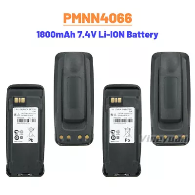 2PC PMNN4066 Battery For Motorola DP3400 DP3401 DP3600 DP3601 DGP4150+ DGP6150+ • $46.99