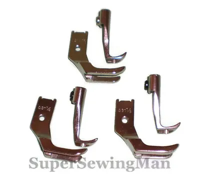 3 Sets Of Welt / Piping Foot For JUKI DNU-1541 Industrial Sewing Walking Foot • $29.99