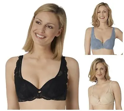 £19.95 • Buy Triumph Amourette Charm Moulded Bra 10207953 Underwired Lightly Padded Bras