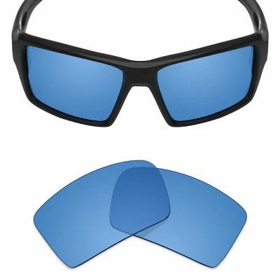 $6.98 • Buy Hdhut Replacement Lenses For-Oakley Eyepatch 2 Sunglasses HD Blue