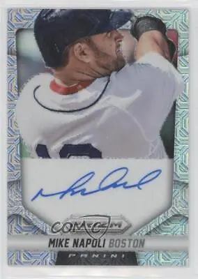 2014 Panini Prizm Auto Mojo Prizm /75 Mike Napoli #MN Auto • $9.45