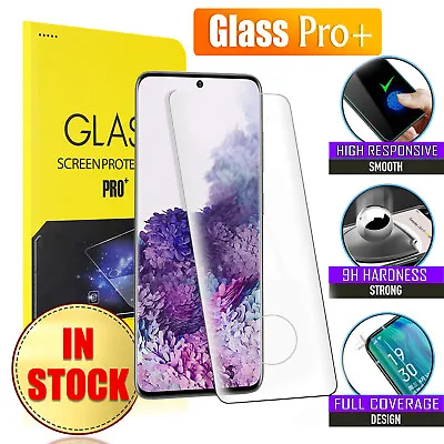 $5.95 • Buy For Samsung Galaxy S21 S20 FE S22 Ultra S10 Plus Tempered Glass Screen Protector