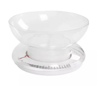 Salter Mechanical Bowl Kitchen Scale Easy To Use&Clean Accurate Dishwasher Safe • £14.29