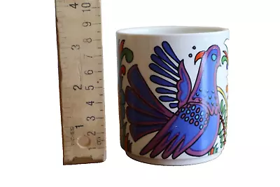 Villeroy & Boch ACAPULCO Coffee Tea Mug 3.25  Tall Birds Flowers • $19