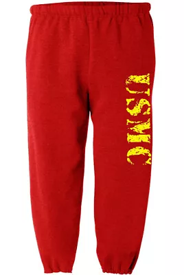 Marines Sweatpants USMC Clothing Apparel Marine Corps Gear Gifts Sweats Pants • $23.95