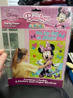 Minnie Mouse Bow-tique Birthday Party Game Kids Activity Supplies New!!! • $5.75