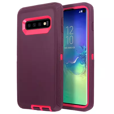 $10.95 • Buy For Samsung Galaxy S9 S8 S10 Plus S10e Case Shockproof Heavy Duty Armor Cover