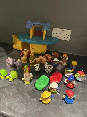£8 • Buy Fisher Price Little People Noah’s Ark Animals And Figures, Cars