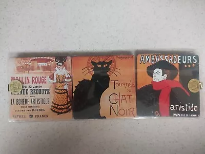 $27.99 • Buy Coasters For Drinks Vintage, Parise France