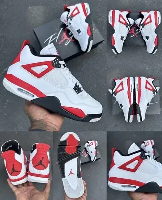 Size 9 - Jordan 4 Retro Mid Red Cement • $299