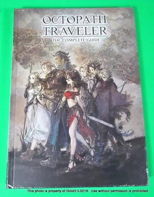 NEW SEALED OCTOPATH TRAVELER THE COMPLETE GUIDE HB Dark Horse • $34.10