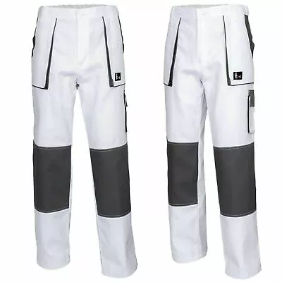 Work Trousers 100% Cotton Painter & Decorator Combat Style Men // Fast UK DP • £25.44