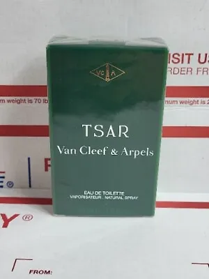 Tsar De Van Cleef & Arpels EDT Spray 1.6 Fl Oz Vintage Eau De Toilette NEW • $224.96