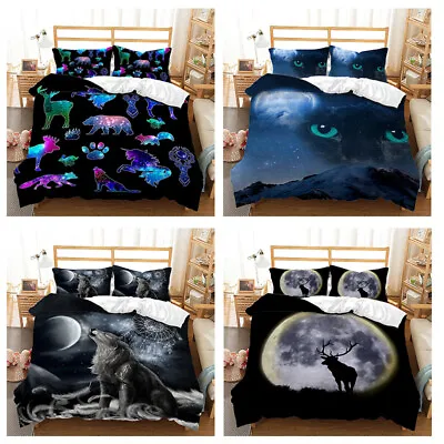 Quilt/Doona/Duvet Cover Set Single/Double/Queen/King Size Bed Pillow Cases • £12.50