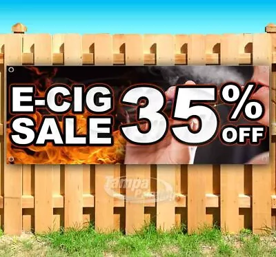 E-CIG SALE 35% OFF Advertising Vinyl Banner Flag Sign Many Sizes Available VAPE • $25.69