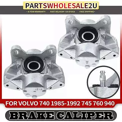 2x Rear LH & RH Brake Calipers For Volvo 740 85-92 760 83-90 940 91-95 960 92-97 • $85.99